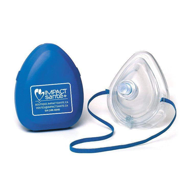 Impact Santé - Masque de poche pour RCR-Équipement de formation-Boutique Impact Santé+